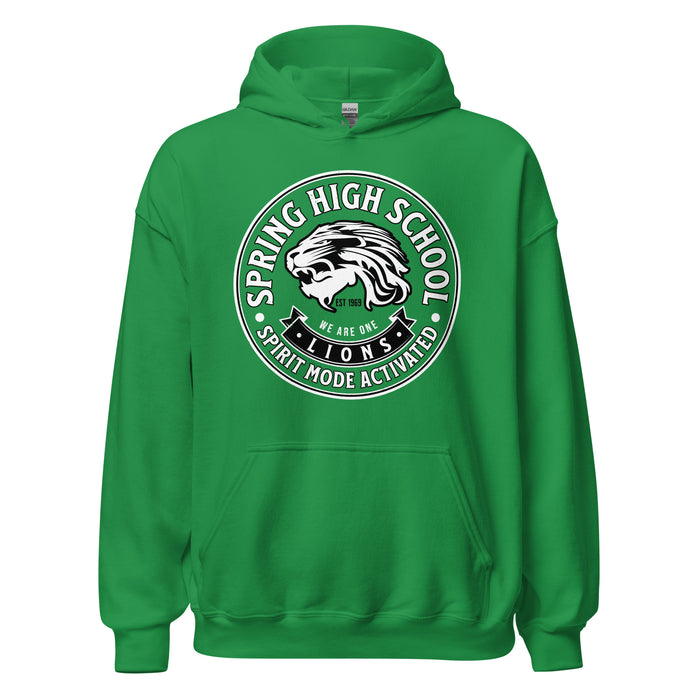 Spring High School Lions Irish Green Classic Unisex Hoodie 215