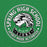 Close-up view of Spring High School Lions Irish Green Classic Unisex Hoodie 215