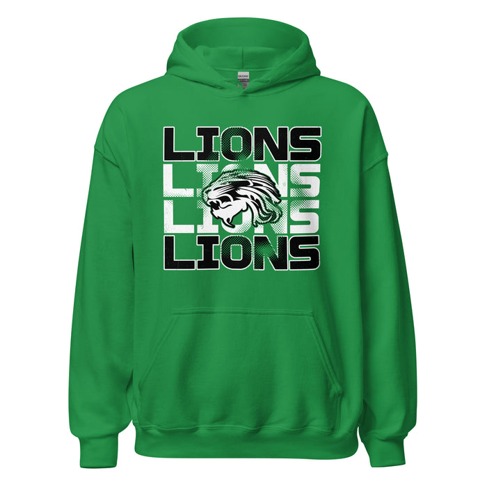 Spring High School Lions Irish Green Classic Unisex Hoodie 233
