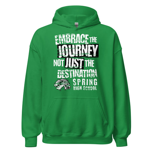 Spring High School Lions Irish Green Classic Unisex Hoodie 232