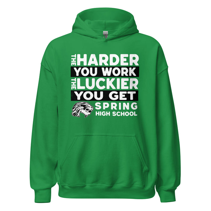 Spring High School Lions Irish Green Classic Unisex Hoodie 238
