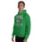 Man wearing Spring High School Lions Irish Green Classic Unisex Hoodie 230