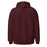 Back view of Lewisville High School Farmers Maroon Classic Unisex Hoodie 200