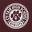 Close-up view of Cy-Fair High School Bobcats Maroon Classic Unisex Hoodie 220