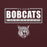 Close-up view of Cy-Fair High School Bobcats Maroon Classic Unisex Hoodie 049