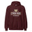 Cypress Woods High School Wildcats Maroon Classic Unisex Hoodie 222