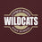 Close-up view of Cypress Woods High School Wildcats Maroon Classic Unisex Hoodie 011