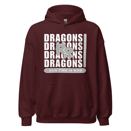 Round Rock High School Dragons Maroon Classic Unisex Hoodie 235