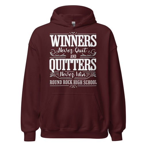Round Rock High School Dragons Maroon Classic Unisex Hoodie 237