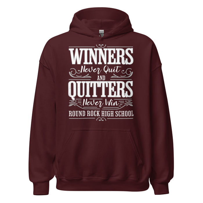 Round Rock High School Dragons Maroon Classic Unisex Hoodie 237
