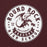 Close-up view of Round Rock High School Dragons Maroon Classic Unisex Hoodie 215
