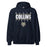 Klein Collins High School Tigers Navy Classic Unisex Hoodie 07