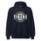 Klein Collins High School Tigers Navy Classic Unisex Hoodie 11