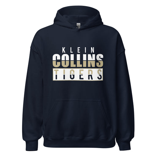 Klein Collins High School Tigers Navy Classic Unisex Hoodie 31