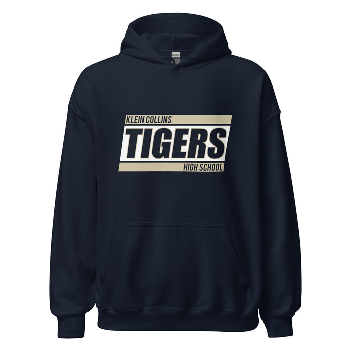 Klein Collins High School Tigers Navy Classic Unisex Hoodie 72