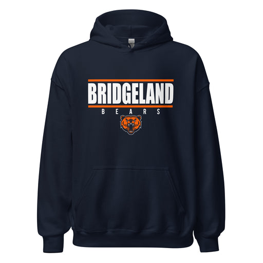 Bridgeland High School Bears Navy Classic Unisex Hoodie 07