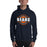 Man wearing a Bridgeland High School Bears Navy Classic Unisex Hoodie 11