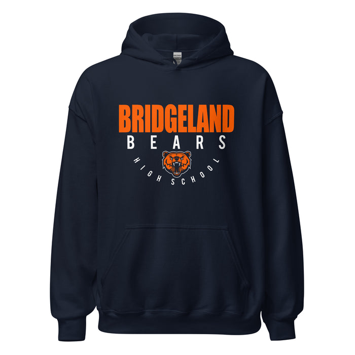 Bridgeland High School Bears Navy Classic Unisex Hoodie 12