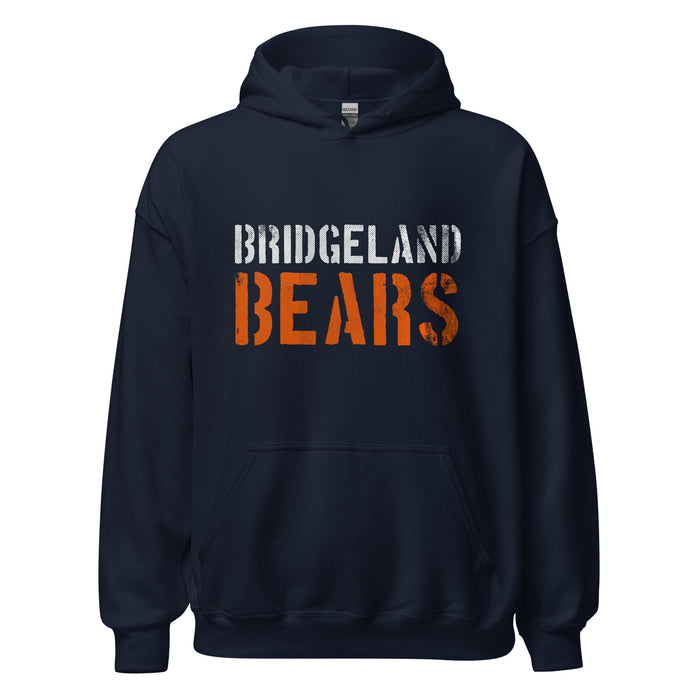 Bridgeland High School Bears Navy Classic Unisex Hoodie 17