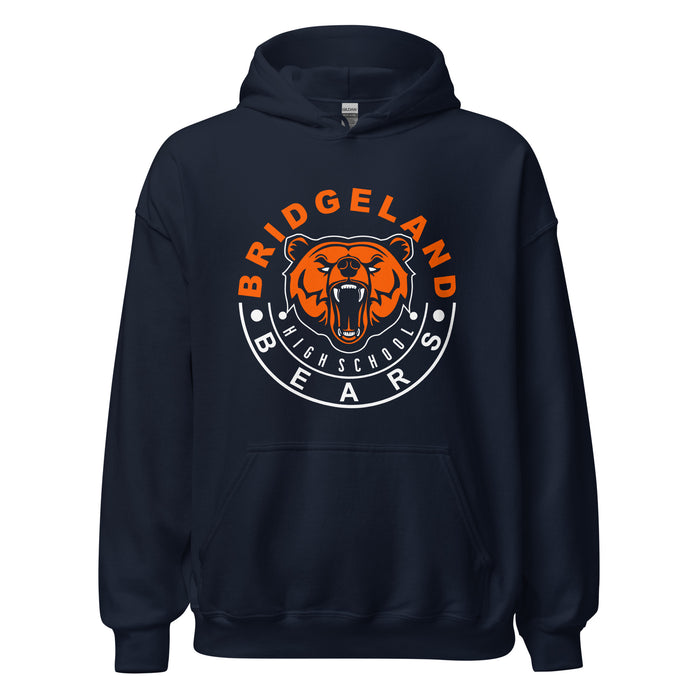 Bridgeland High School Bears Navy Classic Unisex Hoodie 19