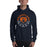 Man wearing a Bridgeland High School Bears Navy Classic Unisex Hoodie 19