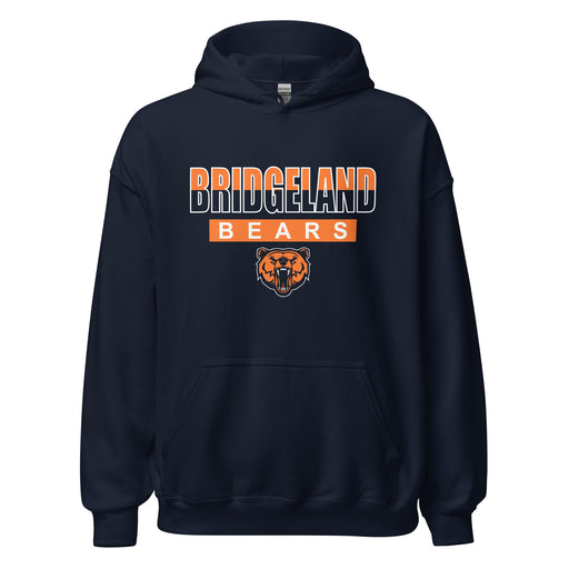 Bridgeland High School Bears Navy Classic Unisex Hoodie 23