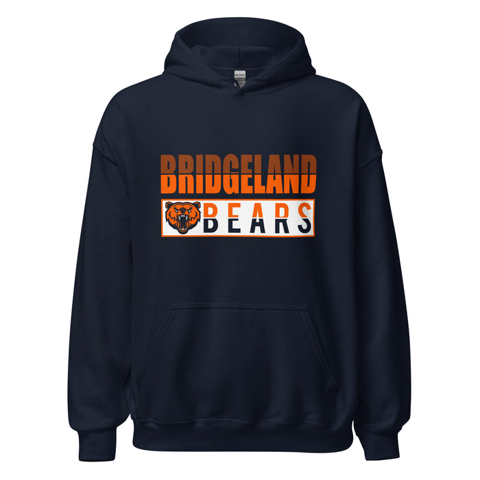 Bridgeland High School Bears Navy Classic Unisex Hoodie 31