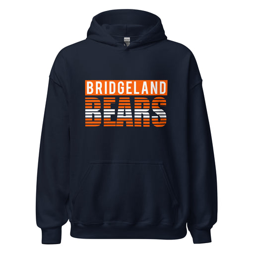 Bridgeland High School Bears Navy Classic Unisex Hoodie 35