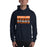 Man wearing a Bridgeland High School Bears Navy Classic Unisex Hoodie 35