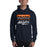 Man wearing a Bridgeland High School Bears Navy Classic Unisex Hoodie 48