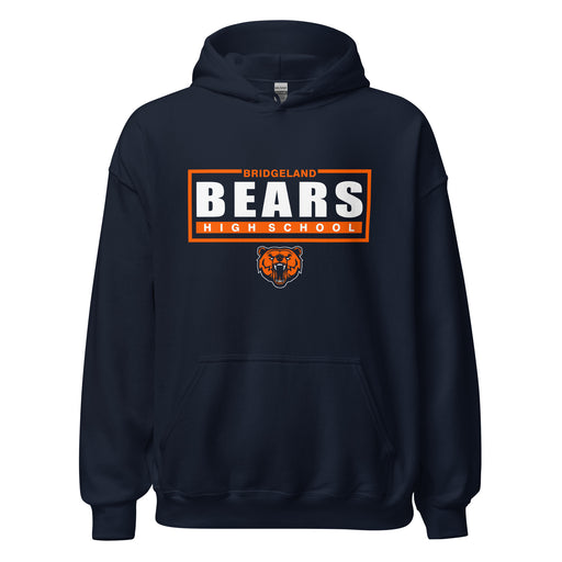 Bridgeland High School Bears Navy Classic Unisex Hoodie 49