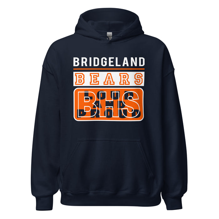 Bridgeland High School Bears Navy Classic Unisex Hoodie 86