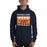 Man wearing a Bridgeland High School Bears Navy Classic Unisex Hoodie 86