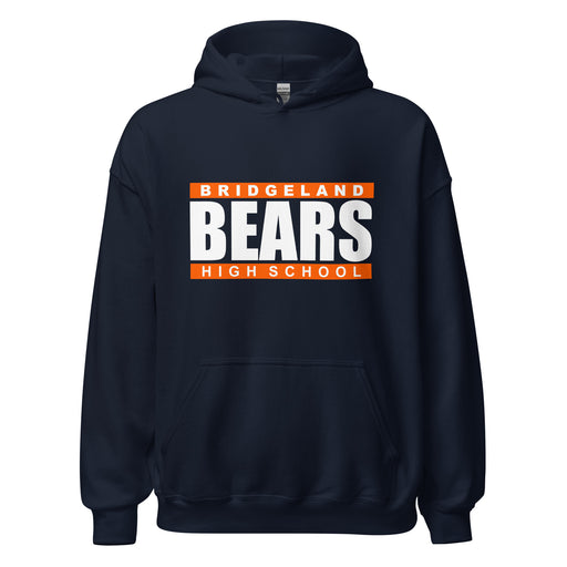 Bridgeland High School Bears Navy Classic Unisex Hoodie 98