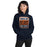 Woman wearing a Bridgeland High School Bears Navy Classic Unisex Hoodie 01