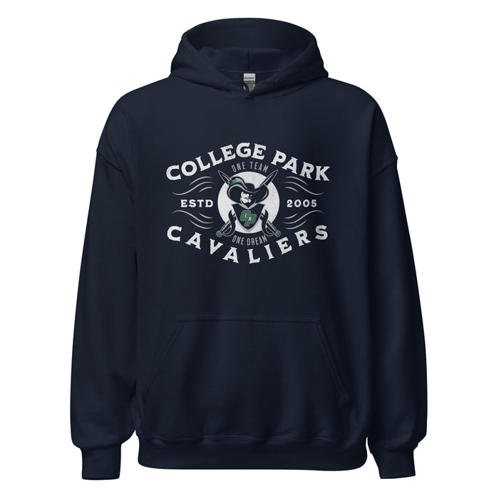 College Park High School Navy Classic Unisex Hoodie 202