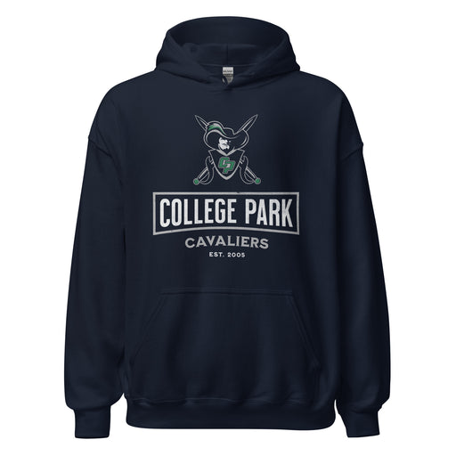 College Park High School Navy Classic Unisex Hoodie 204