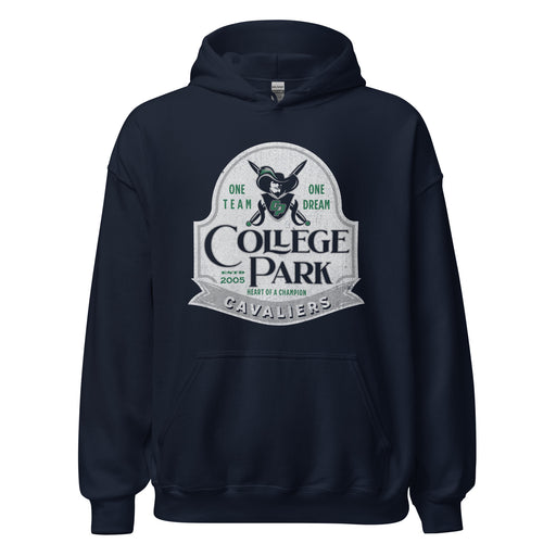 College Park High School Navy Classic Unisex Hoodie 208