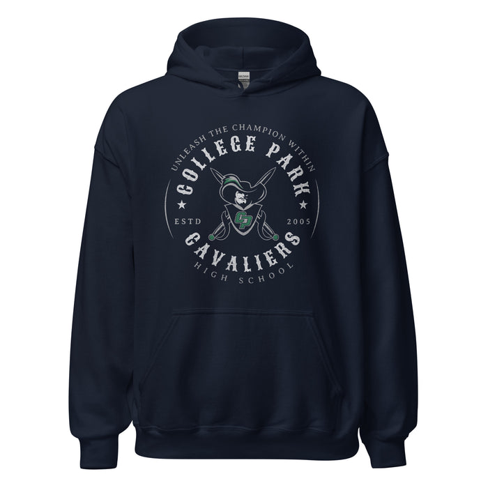 College Park High School Navy Classic Unisex Hoodie 211