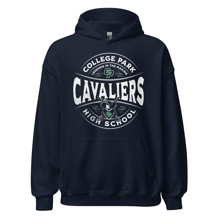 College Park High School Navy Classic Unisex Hoodie 220