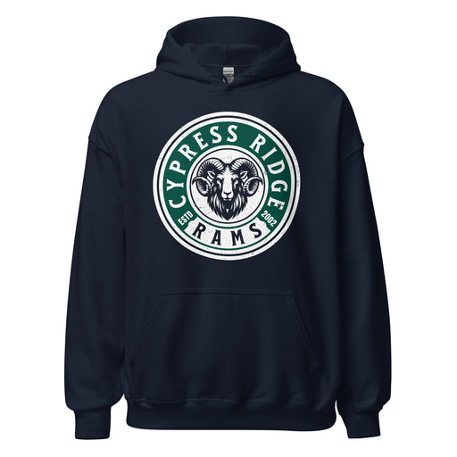 Cypress Ridge High School Rams Navy Classic Unisex Hoodie 220