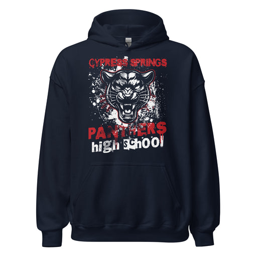 Cypress Springs High School Panthers Navy Classic Unisex Hoodie 205