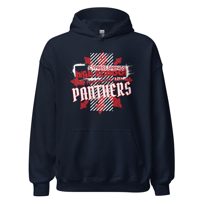 Cypress Springs High School Panthers Navy Classic Unisex Hoodie 210