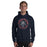 Student wearing Cypress Springs High School Panthers Navy Classic Unisex Hoodie 214