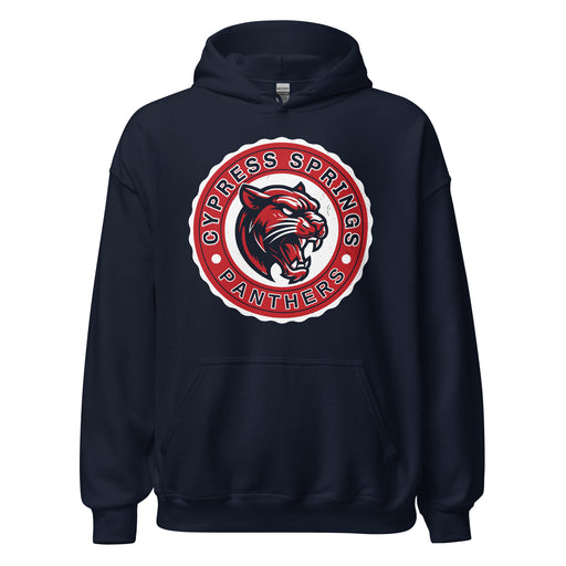 Cypress Springs High School Panthers Navy Classic Unisex Hoodie 216