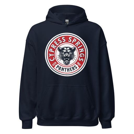 Cypress Springs High School Panthers Navy Classic Unisex Hoodie 220