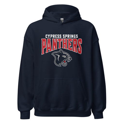 Cypress Springs High School Panthers Navy Classic Unisex Hoodie 222