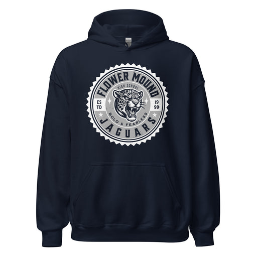 Flower Mound High School Jaguars Navy Blue Classic Unisex Hoodie 203