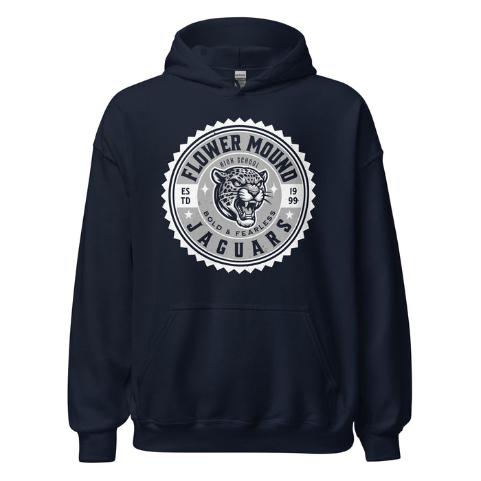 Flower Mound High School Jaguars Navy Blue Classic Unisex Hoodie 203