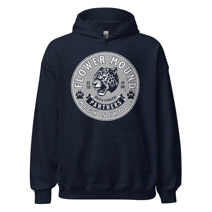 Flower Mound High School Jaguars Navy Blue Classic Unisex Hoodie 215